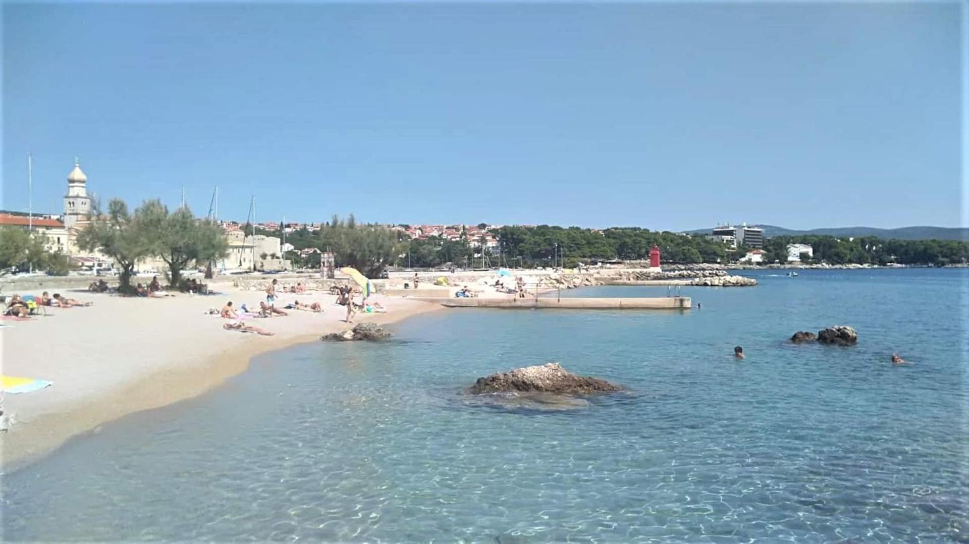 Lovely Studio Malina Close To The Beach 克尔克 外观 照片
